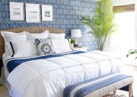Blue And White Bedroom Decorating Ideas