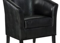 Linon Home Decor Simon Club Chair Black