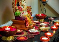 Simple House Hall Decoration Ideas For Diwali Festival